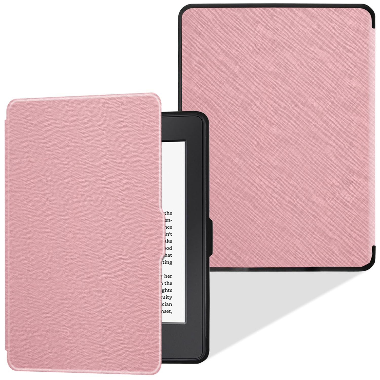 Laoshusheng Slim Case For Kindle Paperwhite 5Th/6Th/7Th Generation (Model No. Ey21 & Dp75Sdi)   Lightweight Pu Leather Folio Cov